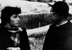 Roma, cittÃ  aperta. Anna Magnani e Aldo Fabrizi in una scena del film (1945).De Agostini Picture Library